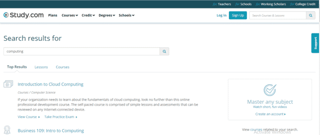 Study Learn Computing Lessons Online