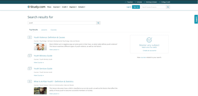Study Learn Youth Lessons Online