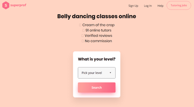 Superprof Learn Belly Dance Lessons Online
