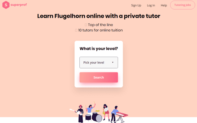 Superprof Learn Flugelhorn Lessons Online