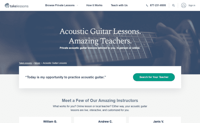 TakeLessons Learn Acoustic Guitar Lessons Online