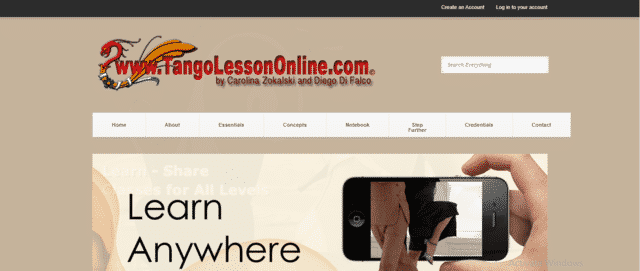 TangoLessonsOnline Learn Tango Lessons Online