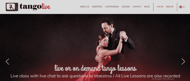 TangoLive Learn Tango Lessons Online