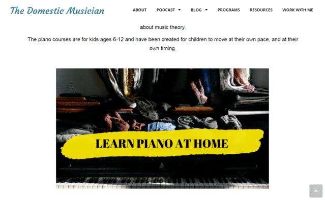 Thedomesticmusician Learn Kids Piano Lessons Online