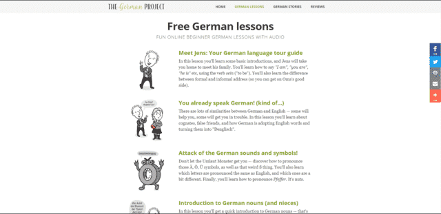 Thegermanproject Learn German Lessons Online