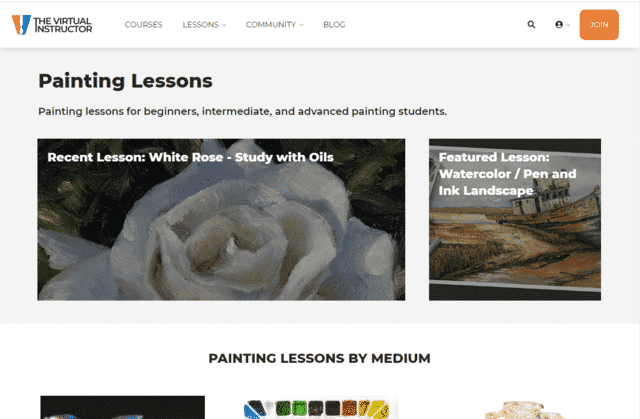 TheVirtualInstructor Learn Painting Lessons Online