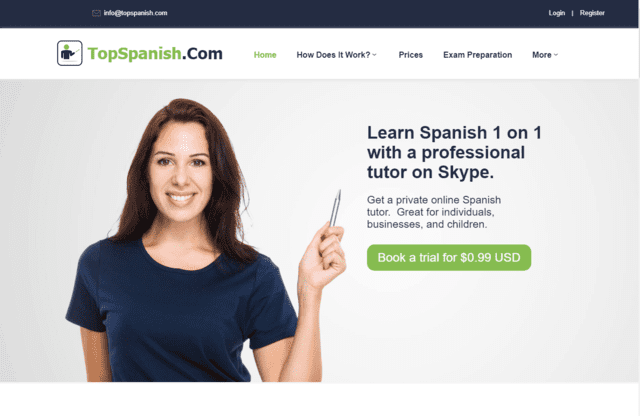 TopSpanish Learn Spanish Lessons Online