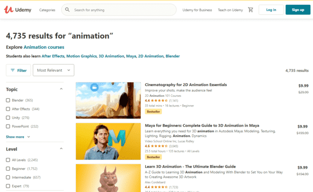 14 Websites To Learn Animation Lessons Online (Free And Paid) - CMUSE