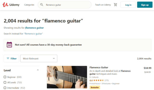 Udemy Learn Flamenco Guitar Lessons Online