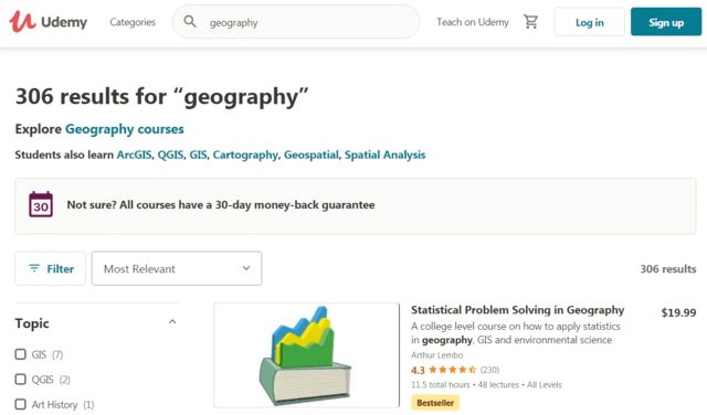 Udemy Learn Geography Lessons Online