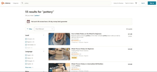 Udemy Learn Pottery Lessons Online