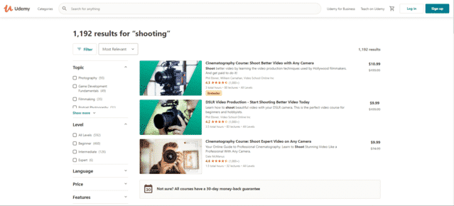 Udemy Learn Shooting Lessons Online