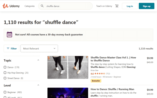Udemy Learn Shuffle Dance Lessons Online