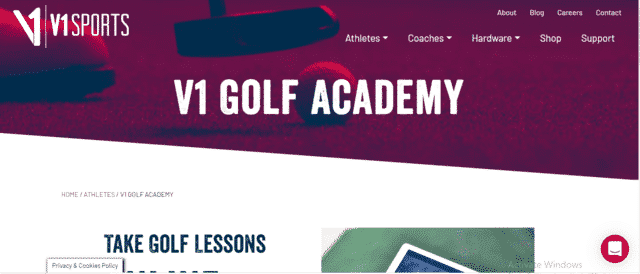 V1sports Learn Golf Lessons Online