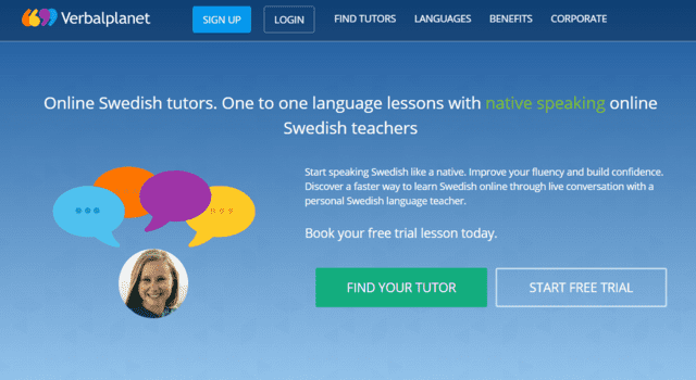 VerbalPlanet Learn Swedish Lessons Online