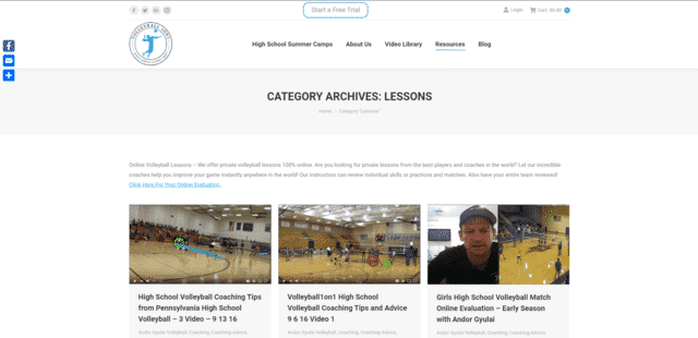 Volleyball1on1 Learn Volleyball Lessons Online