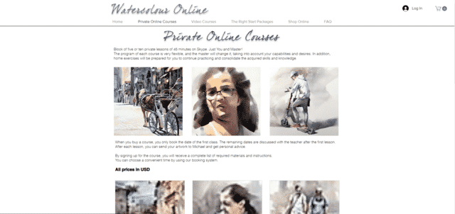 Watercoloronline Learn Watercolour Painting Lessons Online