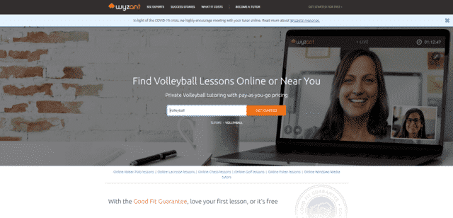 Wyzant Learn Volleyball Lessons Online