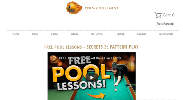 Zeroxbilliards Learn Pool Lessons Online