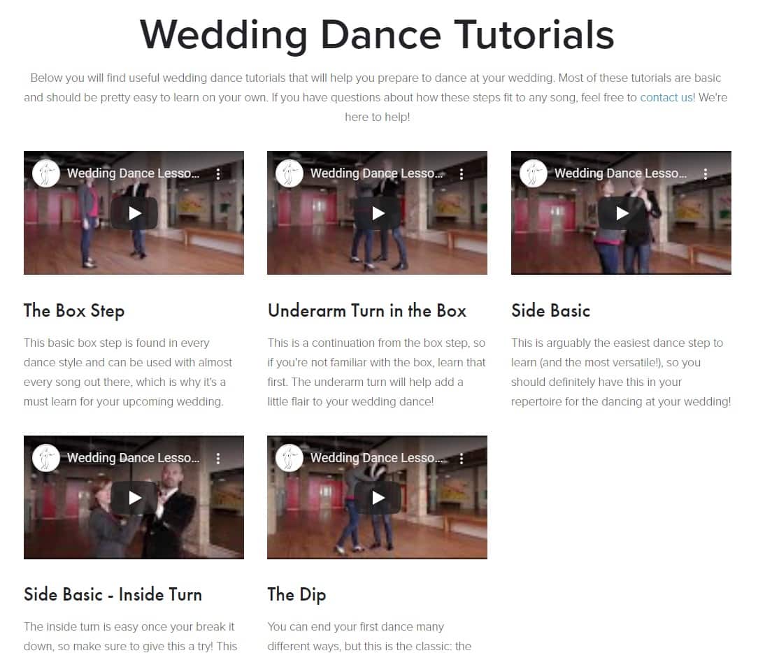 Ballroomdancechicago Learn Wedding Dance Lessons Online