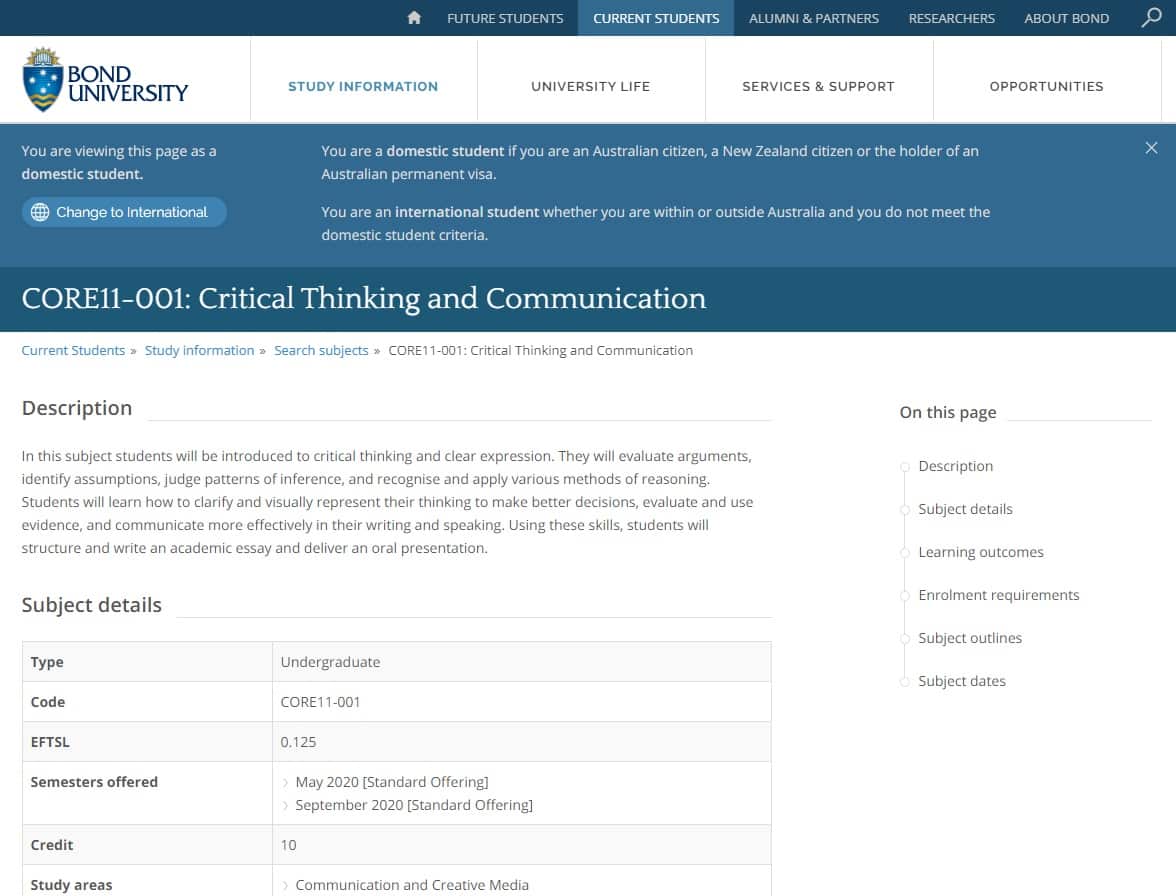 Bonduniversity Learn Thinking And Communication Lessons Online