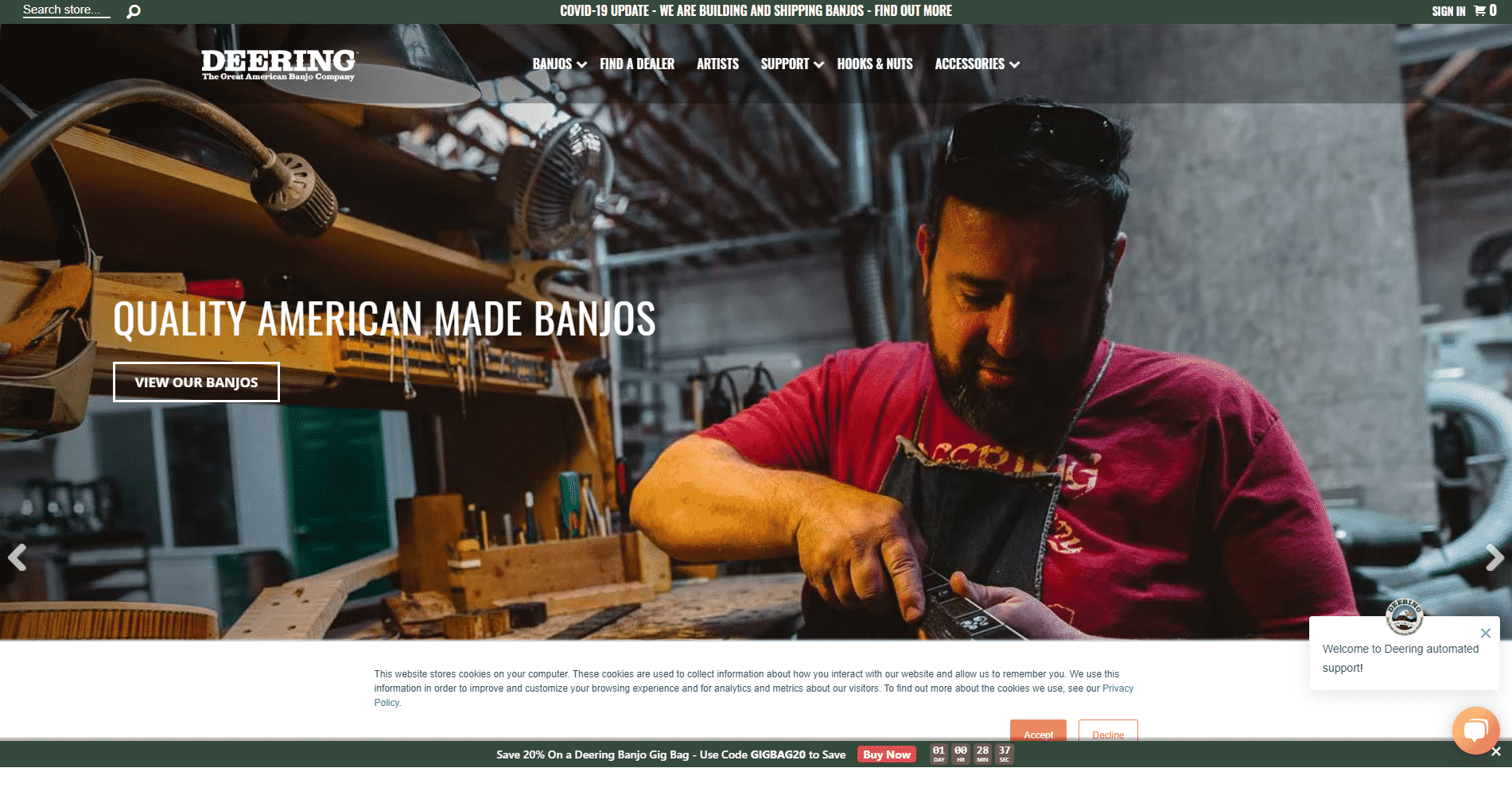 Deering Banjo Company Banjo Lessons for Intermediate Online