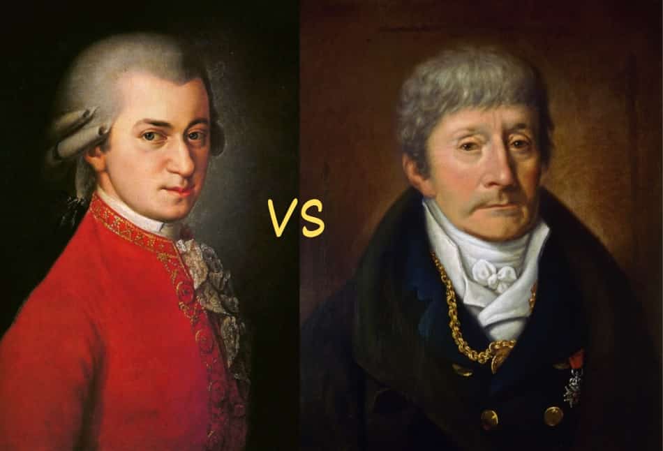 Mozart Vs Salieri | Music Battles Between Two Great Composers - CMUSE
