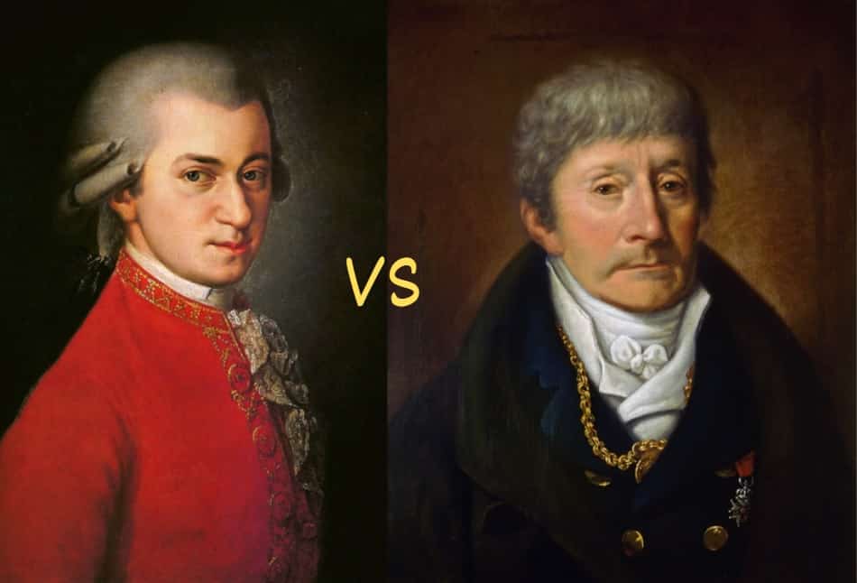 Mozart Vs Salieri