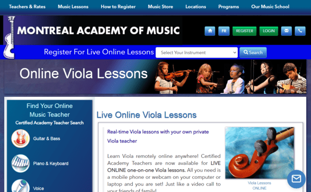 Academiedemontreal Learn Viola Lessons Online