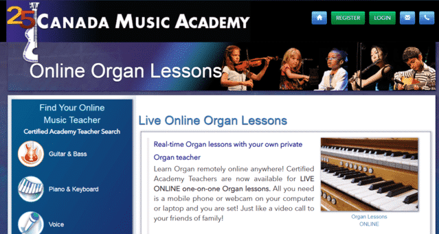 Canadamusicacademy Learn Organ Lessons Online