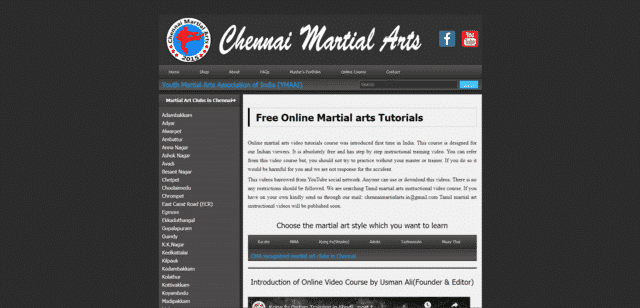 chennaimartialarts learn martial arts lessons online