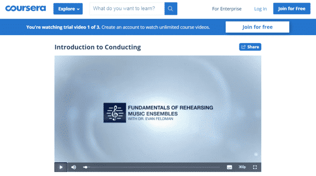 Coursera Learn Music Conducting Lessons Online