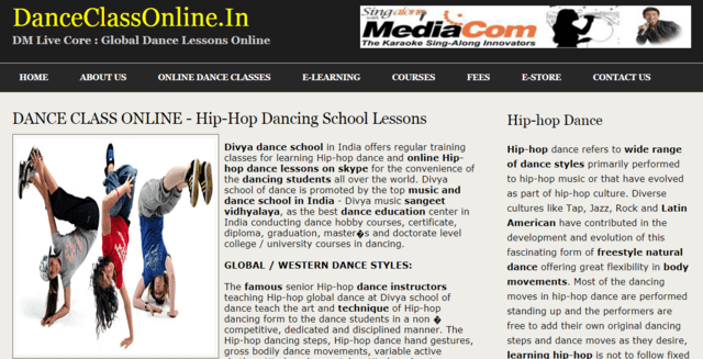 danceclassonline learn hip hop dance lessons online