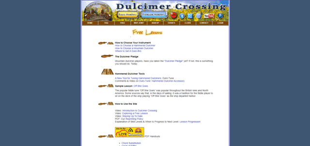 dulcimercrossing learn dulcimer lessons online