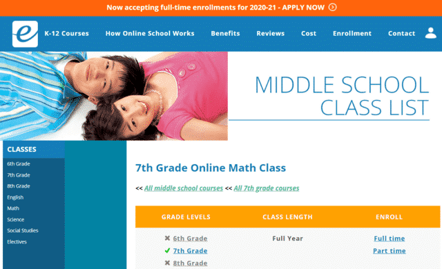 Eachieve Learn 7th Grade Math Lessons Online