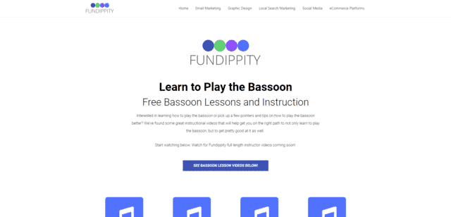 fundippity learn bassoon lessons online
