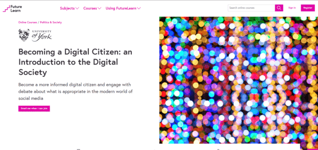 futuelearn learn digital citizenship lessons online