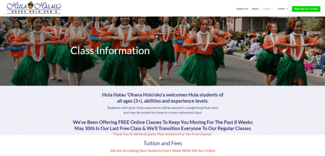 hulaloha learn hula lessons online