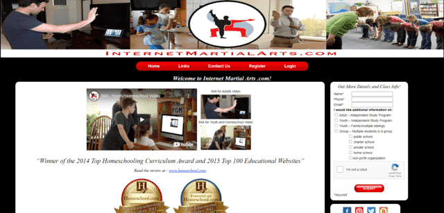 internetmartialarts learn martial arts lessons online