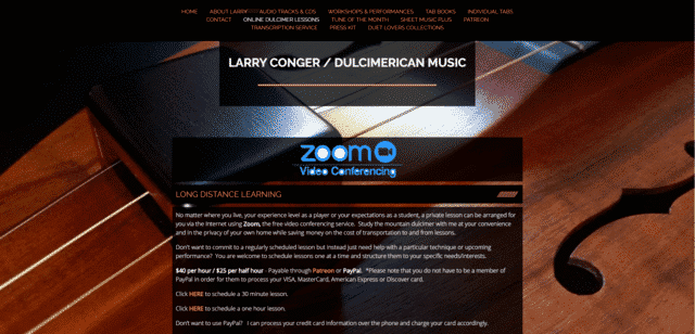 larryconger learn dulcimer lessons online