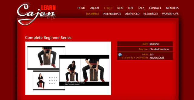 Learncajon Learn Cajon Lessons Online