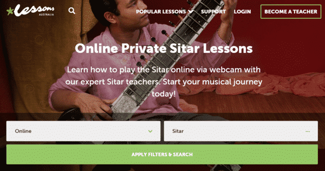 Lessonsaustralia Learn Sitar Lessons Online