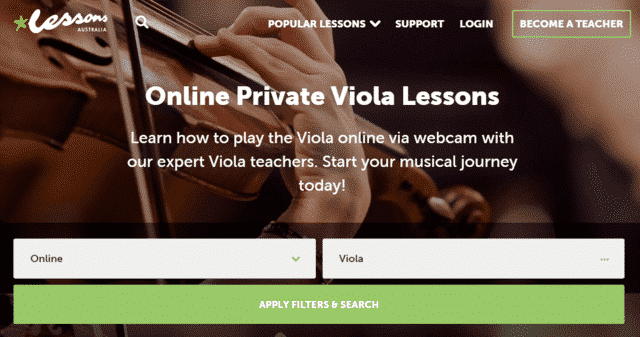 Lessonsaustralia Learn Viola Lessons Online