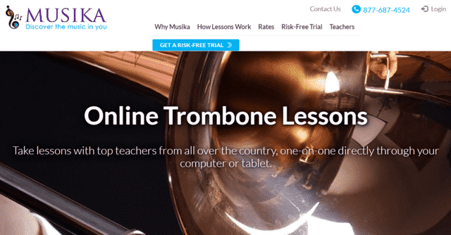 Musikalessons Learn Trombone Lessons Online