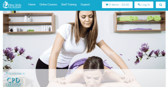 newskillacademy learn massage lessons online