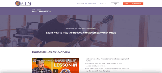 oaim learn bouzouki lessons online