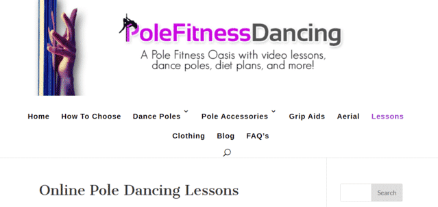 polefitnessdancingshop learn pole dancing lessons online