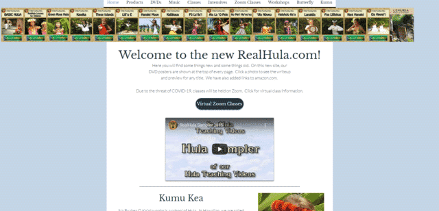 realhula learn hula lessons online