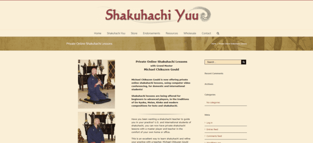 shakuhachiyuu learn shakuhachi lessons online