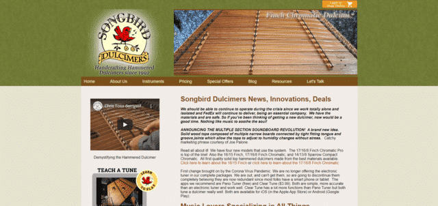 songbirdhd learn dulcimer lessons online